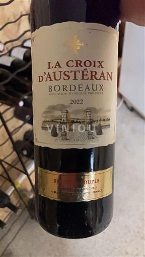 Bordeaux La Croix d'Austéran 2022