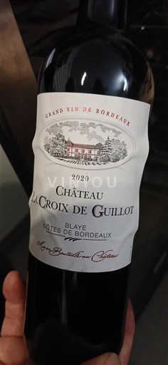 Bordeaux Blaye-côtes-de-bordeaux Château La Croix de Guillot 2020