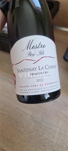 Burgundy Santenay Premier Cru Mestre Père & Fils La Comme 2022