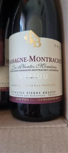 Borgogna Chassagne-Montrachet Domaine Pierre Brazey Les Plantes Momières 2023