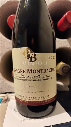 Burgundi Chassagne-Montrachet Domaine Pierre Brazey Les Plantes Momières 2023