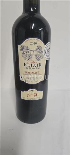 Bordeaux Château Elixir de Gravaillac N°9 2019