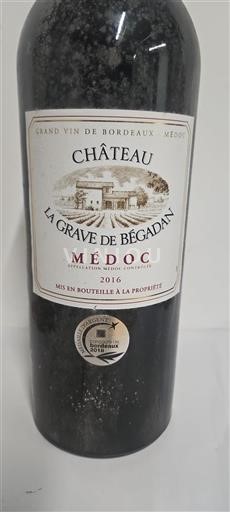 Bordeaux Médoc Château La Grave de Bégadan 2016