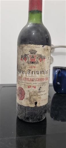 Bordeaux Saint-Émilion Grand Cru Clos Trimoulet 1979