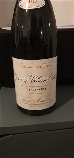 Bourgogne Gevrey-chambertin Domaine Tortochot Les Corvées 2017