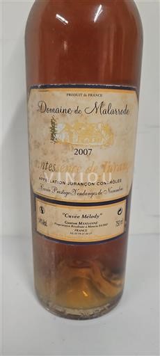 Sydvestfrankrig Jurançon Domaine Malarrode Quintessence de Jurançon 2007