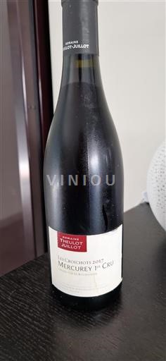 Borgogna Mercurey Premier Cru Domaine Theulot-Juillot Les Criochots 2017