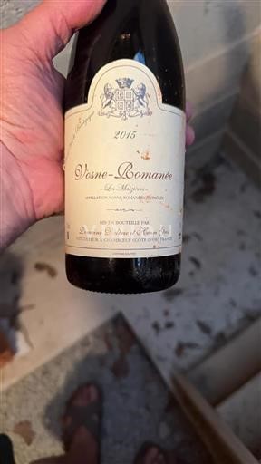 Bourgogne Vosne-Romanée Domaine Valérie et Henri Gros Les Maizières 2015