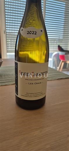 Borgoña Gevrey-Chambertin Lionel et François Aubry Les Crais 2022