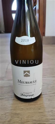 Bourgogne Meursault Domaine Henri Delagrange 2018