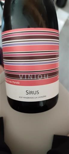 Languedoque Minervois-la-Livinière Château La Croix Martelle Sirus 2021