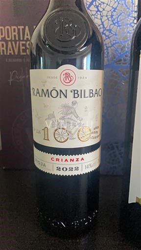 La Rioja Rioja Ramón Bilbao Crianza 2022