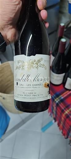 Burgundi Chambolle-Musigny Premier Cru Domaine Modot Père et Fils Les Charmes 2001