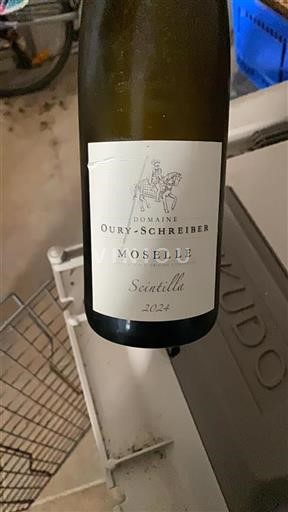 Lothringen Mosel Domaine Oury-Schreiber Scintilla 2024