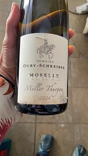 Lothringen Mosel Domaine Oury-Schreiber Müller Thurgau 2024