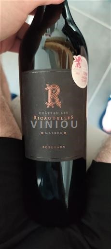 Burdeos Bordeaux Château Les Ricaudelles Malbec 2018