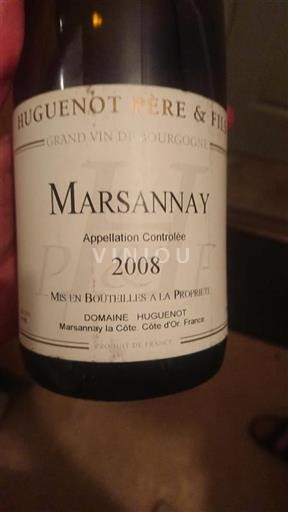 Borgonha Marsannay HUGUENOT PÈRE & FILS 2008