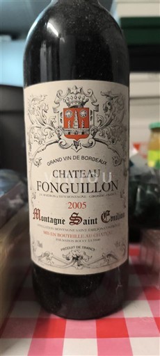 Bordeaux Montagne-Saint-Émilion Château Fonguillon 2005