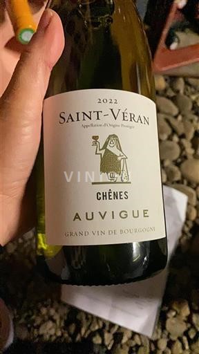 Borgoña Saint-Véran Auvigue Chênes 2022
