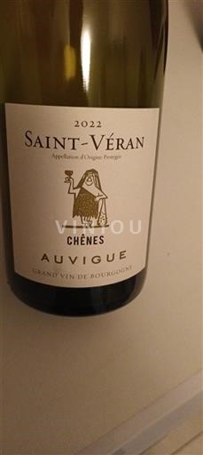 Burgundsko Saint-Véran Auvigue Chênes 2022