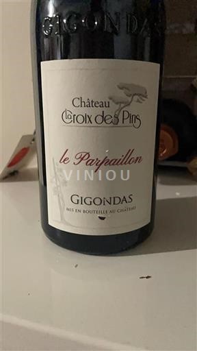 Rhônen laakso Gigondas Château La Croix des Pins Le Parpaillon 2020