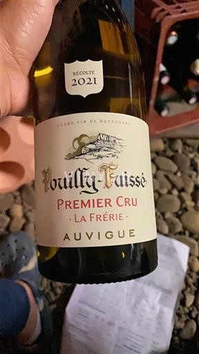 Borgoña Pouilly-fuissé Premier Cru Auvigue La Frérie 2021