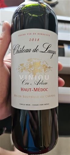 Bordeaux Haut-Médoc Cru Artisan Château Lauga 2018