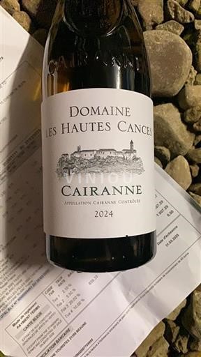 Rona dolina Cairanne Domaine Les Hautes Cances 2024