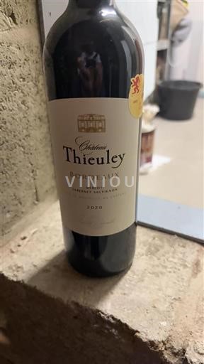 Bordéus Château Thieuley 2020