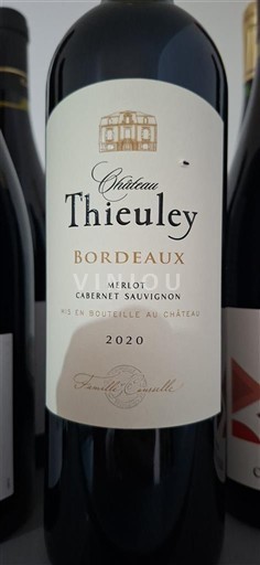Bordeaux Château Thieuley 2020