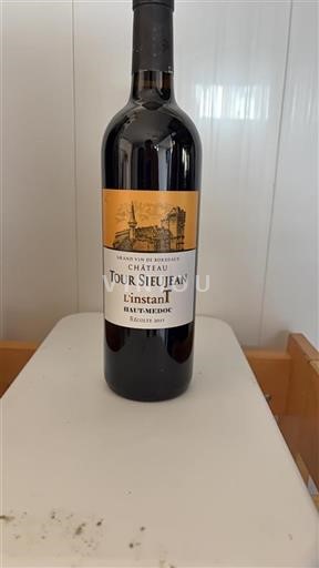 Burdeos Haut-Médoc Château Tour Sieujean L'instant T 2015