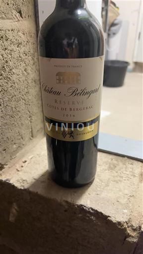 Zuidwest-Frankrijk Côtes-de-Bergerac Château Bélingard Réserve 2016