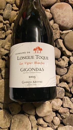 Rhônedalen Gigondas Domaine Longue Toque Les Vignes Blanches 2023