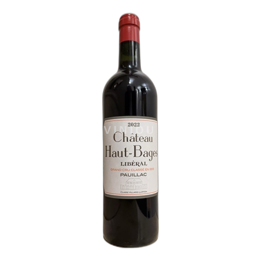 Bordeaux Pauillac Grand Cru Château Haut-Bages Libéral 2022