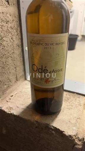 Lounais-Ranska Pacherenc-du-vic-bilh Château Aydie Odé d'Aydie 2015