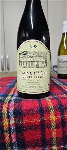 Burgundi Määrittelemätön Premier Cru Eric Montchovet Couchérias 1998