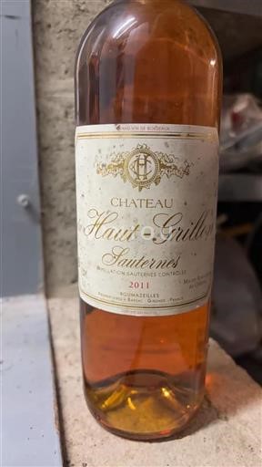 Bordeaux Sauternes Château Haut-Grillon 2011