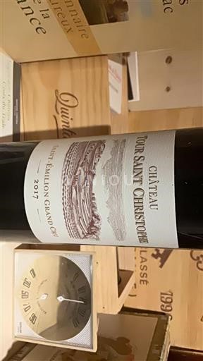 Burdeos Saint-Émilion Grand Cru Château Tour Saint Christophe 2017
