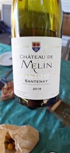 Burgund Santenay Château Melin 2019