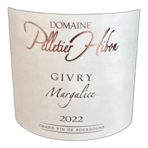 Borgonha Givry Domaine Pelletier Alain Margalice 2022