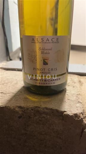 Alsace Grand Cru Schloessel Mühle Pinot Gris Argiles 2019