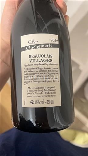 Beaujolais Beaujolais Villages La Cave de Clochemerle 2022