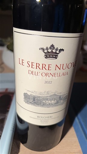 Toskánsko Bolgheri Ornellaia Le Serre Nuove dell'Ornellaia 2022