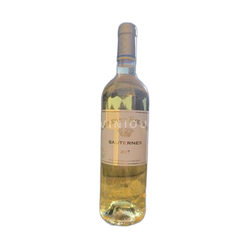 Vin Blanc liquoreux Carmes de Rieussec 2017 France Bordeaux Sauternes AOC