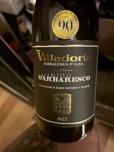 Piemonte Barbaresco Villadoria 2022