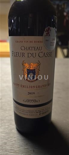 Bordoja Saint-Émilion Grand Cru Grand Cru Château Fleur du Casse 2019