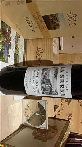 Burdeos Saint-Émilion Grand Cru Classé Château La Serre 2020