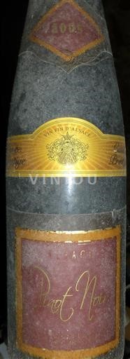 Alsace Pinot Noir Pinot Noir 2005