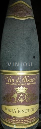 Alsace Tokay Pinot Gris, Cave de Pfaffenheim 2004