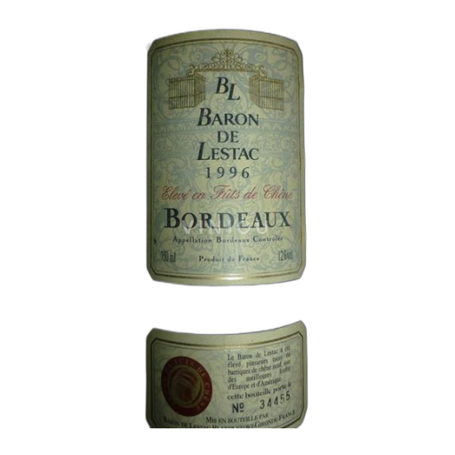 Bordeaux Baron De Lestac 1996